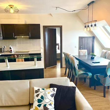 Apartman Luxury Maisonette Chalet In Borovets With Panoramic Rila Views & Fireplace Borovec